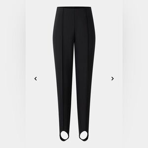 Bogner Elaine ski softshell stirrup leggings pants in Black US 8